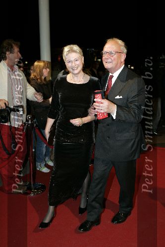 Utrecht 3 november 2005
Premiere Jesus Christ superstar in schouwburg Utrecht.
Maria v d Hoeven met man