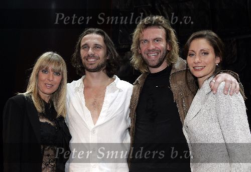 Utrecht 3 november 2005
Premiere Jesus Christ superstar in schouwburg Utrecht.
 Dieter Troubleyn Martin v d Starre Pia Douwes en Joke de Kruijf