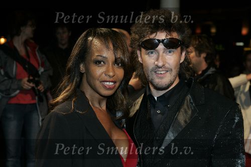 Utrecht 3 november 2005
Premiere Jesus Christ superstar in schouwburg Utrecht.
Maurice Luttinkhuis met Joanne Telesford