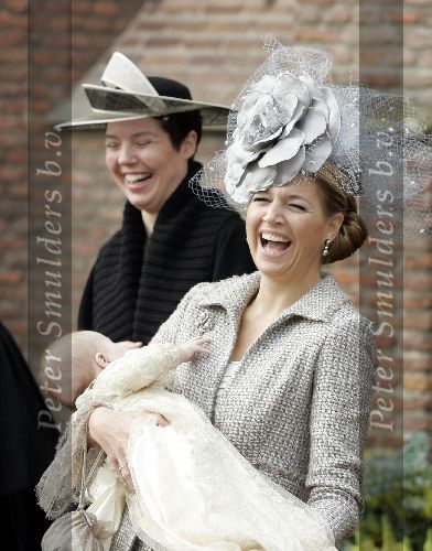 Wassenaar 19 november 2005
Doop prinses Alexia en kerk Wassenaar.
Maxima met Alexia