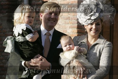 Wassenaar 19 november 2005
Doop prinses Alexia en kerk Wassenaar.
Prinses Maxima Alexia Amalia en Prins Willem Alexander
Peter Smulders bv