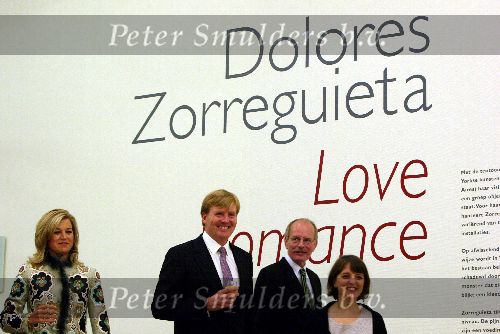 Amstelveen 25 november 2005
Opening Expositie van Dolores Zorrequieta
op de opening waren Prins Willem-Alexander en Prinses Maxima aanwezig