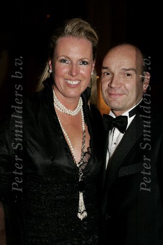 Arnhem 26 november 2005
Gala Ronnie Tober foundation.
Monique Collignon met man