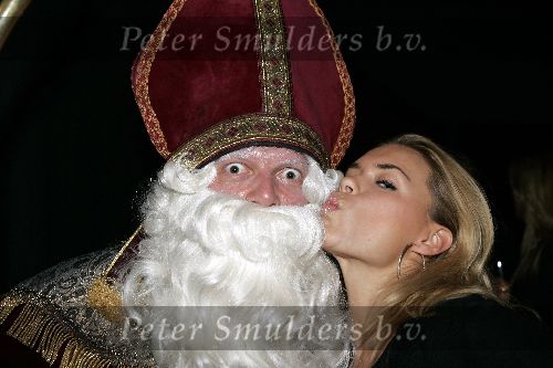 Amsterdam 27 november 2005
Guido den Aantrekker als sinterklaas met Nicolette v dam