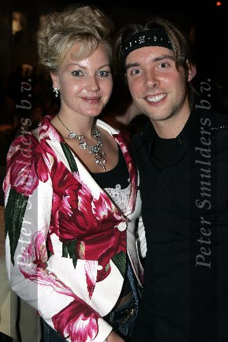 Hilversum14 november 2005
40 jaar BZN in studio 21.
Oscar Kazan met vriendin