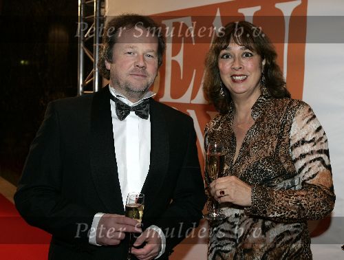 Amsterdam 28 november 2005
Beau Monde awards in het hilton.
Petra Bakker Schut met Wouter Kennis