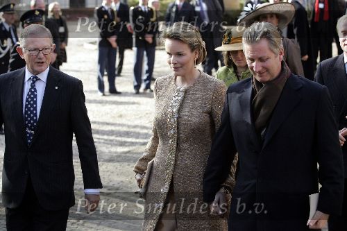 Wassenaar 19 november 2005
Doop prinses Alexia en kerk Wassenaar.
Prins Filip en Prinses Mathilde met Pieter v Vollenhoven