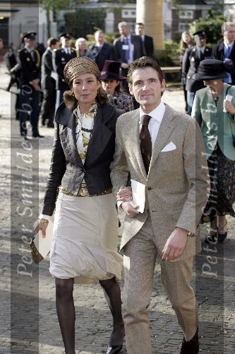 Wassenaar 19 november 2005
Doop prinses Alexia en kerk Wassenaar.
Prins Maurits en Prinses Marilene