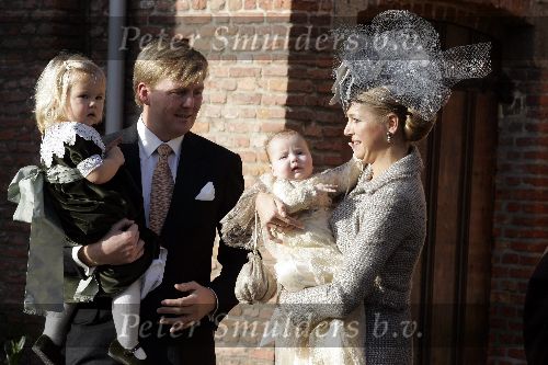 Wassenaar 19 november 2005
Doop prinses Alexia en kerk Wassenaar.
Prinses Maxima Alexia Amalia en Prins Willem Alexander