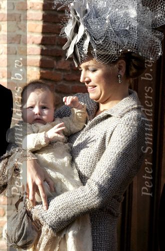 Wassenaar 19 november 2005
Doop prinses Alexia en kerk Wassenaar.
Prinses Maxima Alexia