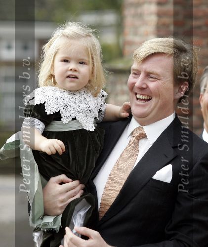 Wassenaar 19 november 2005
Doop prinses Alexia en kerk Wassenaar.
Prinses amalia en Prins Willem Alexander