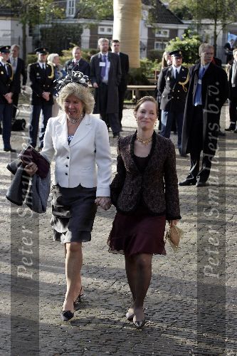 Wassenaar 19 november 2005
Doop prinses Alexia en kerk Wassenaar.
Prinses Margarita met vriendin Koningin Beatrix