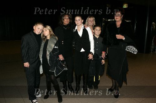 Rotterdam 9 november 2005
Premiere Holiday on ice in ahoy.
Rachel hazes met Roxanne Andre jr  en vriendinnen