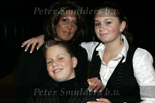 Rotterdam 9 november 2005
Premiere Holiday on ice in ahoy.
Rachel hazes met Roxanne Andre jr