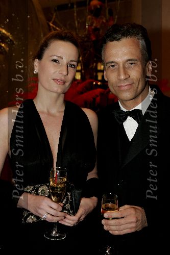 Amsterdam 28 november 2005
Beau Monde awards in het hilton.
Robert Schoemacher met vriendin