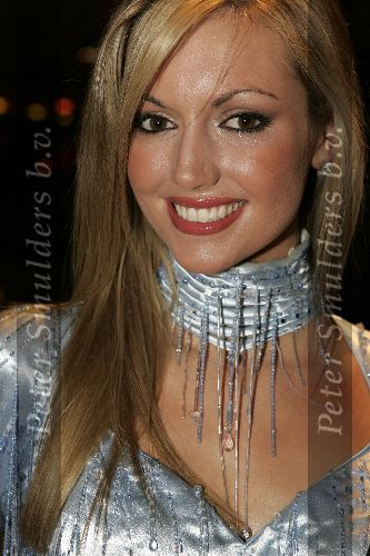 Rotterdam 9 november 2005
Premiere Holiday on ice in ahoy.
Miss World 2003 dochter van zanger Chris Deburg Rosanna Davison