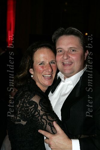 Arnhem 26 november 2005
Gala Ronnie Tober foundation.
Ruud Koornstra met vrouw