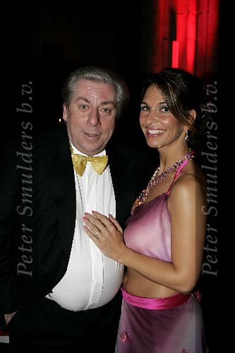 Arnhem 26 november 2005
Gala Ronnie Tober foundation.
Susan Blokhuis met Flip Kerkhoven