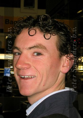 Schiphol, 17 November 2005
Tim Sluiter, golfspeler van Oranje NGF