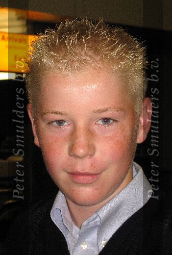 Schiphol, 17 November 2005
Willem Vork, golfspeler van Jong Oranje NGF
