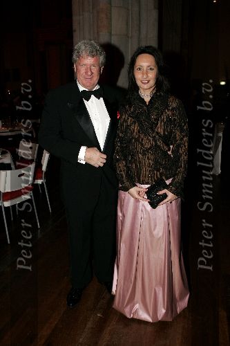 Arnhem 26 november 2005
Gala Ronnie Tober foundation.
Willibrord Frequin   met Susan