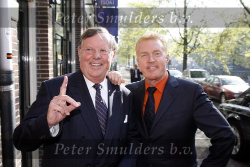 Amsterdam 11 oktober 2006
Presentatie boek Andre v Duin.
Andre met  Tom Westermeijer Sr.