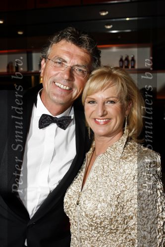 Rotterdam 7 oktober 2006
Premiere Cats in het nieuwe luxor.
 Anita Meier  met haar vriend Martin