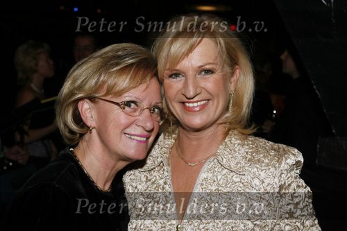 Rotterdam 7 oktober 2006
Premiere Cats in het nieuwe luxor.
 Anita Meier  met Joke v d Boer