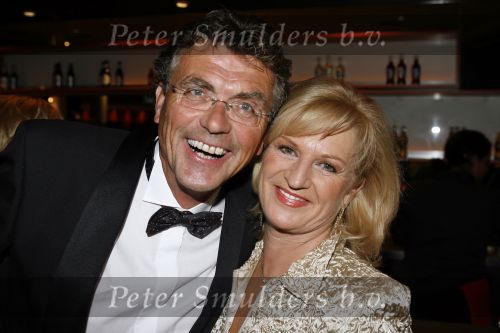 Rotterdam 7 oktober 2006
Premiere Cats in het nieuwe luxor.
 Anita Meier  met haar vriend Martin