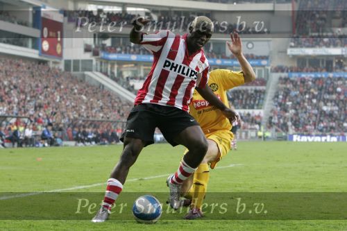 Eindhoven, 20 Oktober 2006 
Kompetitiewedstrijd PSV-Roda JC Seizoen 2006/2007
Eindstand 4-1
Arouna Kone