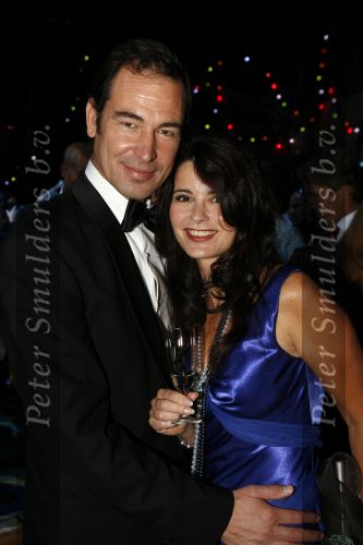 Rotterdam 7 oktober 2006
Premiere Cats in het nieuwe luxor.
Caroline de Bruijn  en Erik de Vogel.