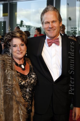 Rotterdam 7 oktober 2006
Premiere Cats in nieuwe Luxor.
Catherine Keyl met vriend