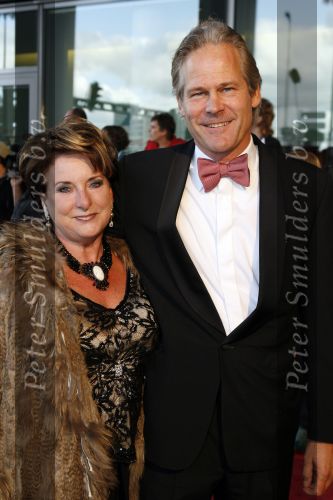 Rotterdam 7 oktober 2006
Premiere Cats in nieuwe Luxor.
Catherine Keyl met vriend
