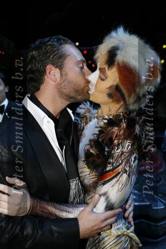Rotterdam 7 oktober 2006
Premiere Cats in het nieuwe luxor.
Christoph Haddad met zijn vrouw