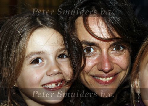 Amsterdam 6 oktober 2006
Premiere Winx club.
Vrouw Daniel Boissevain met dochter.
