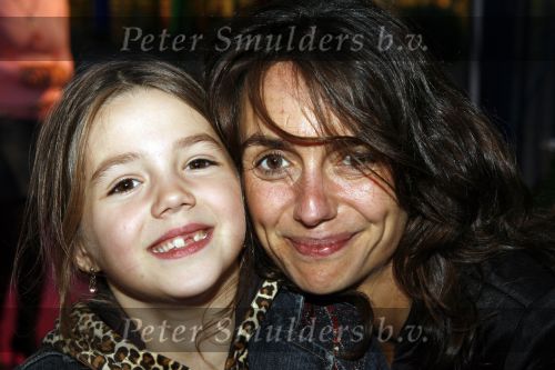 Amsterdam 6 oktober 2006
Premiere Winx club.
Vrouw Daniel Boissevain met dochter.