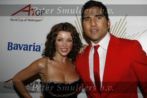 Amsterdam 30 september 2006
Openingsfeest A1 grand Prinx in Onassis.
  Danni Minoque   Rodrigo Otazu