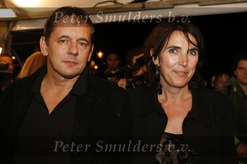 Utrecht 6 oktober 2006
Uitreiking gouden kalveren.
Dick maas met zijn vrouw Esmee Lammers