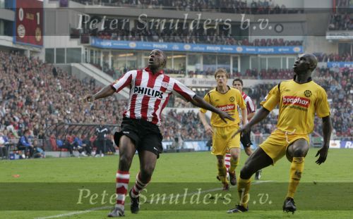 Eindhoven, 20 Oktober 2006 
Kompetitiewedstrijd PSV-Roda JC Seizoen 2006/2007
Eindstand 4-1
Pa Modou Kah en Edison Mendez