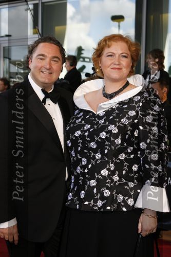 Rotterdam 7 oktober 2006
Premiere Cats in nieuwe Luxor.
Erwin v Lambaart met vrouw
