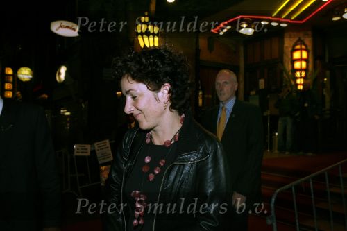 Amsterdam 6 oktober 2006
Premiere an inconvenient Truth in Tuschinski.
Femke Halsema met beveiliging