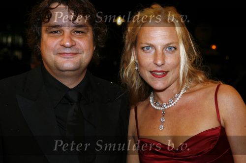 Utrecht 6 oktober 2006
Uitreiking gouden kalveren.
Frank lammers met vrouw
