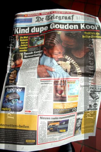 8 Oktober 2006
Krantenartikel in de Telegraaf van de Gouden Kooi