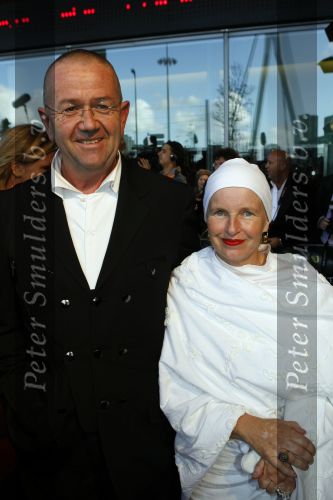 Rotterdam 7 oktober 2006
Premiere Cats in nieuwe Luxor.
Hans Liberg met vrouw