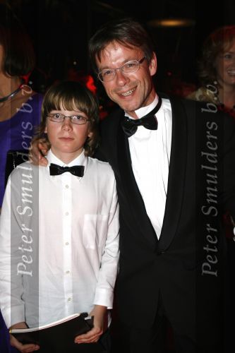 Rotterdam 7 oktober 2006
Premiere Cats in het nieuwe luxor.
Hans Smit met zoon