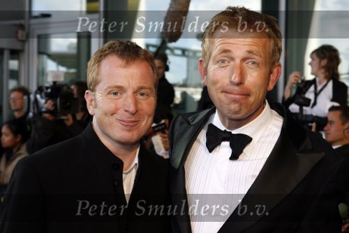 Rotterdam 7 oktober 2006
Premiere Cats in nieuwe Luxor.
Harm Edens met vriend