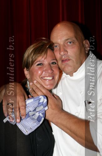 Nijkerk, 2 Oktober 2006
Feestavond War child
Chef-Kok Herman den Blijker samen met zijn vrouw