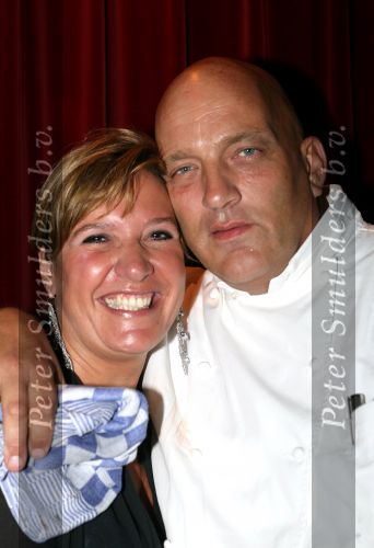 Nijkerk, 2 Oktober 2006
Feestavond War child
Chef-Kok Herman den Blijker samen met zijn vrouw