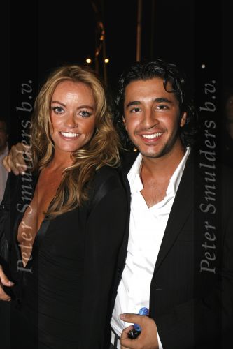 Amsterdam 30 september 2006
feestje A1 grand prix in club Onassis.
Inge de Bruijn met haar vriend
Peter Smulders bv