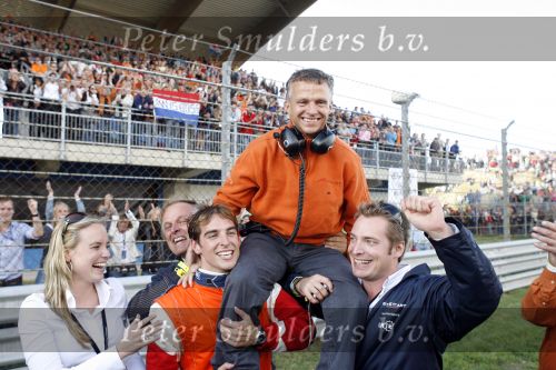 Zandvoort 1 oktober 2006
A1 Grand Prix op zandvoort
Jeroen Bleekemolen Michel Bleekemolen Sebastiaan Bleekemolen en Jan Lammers